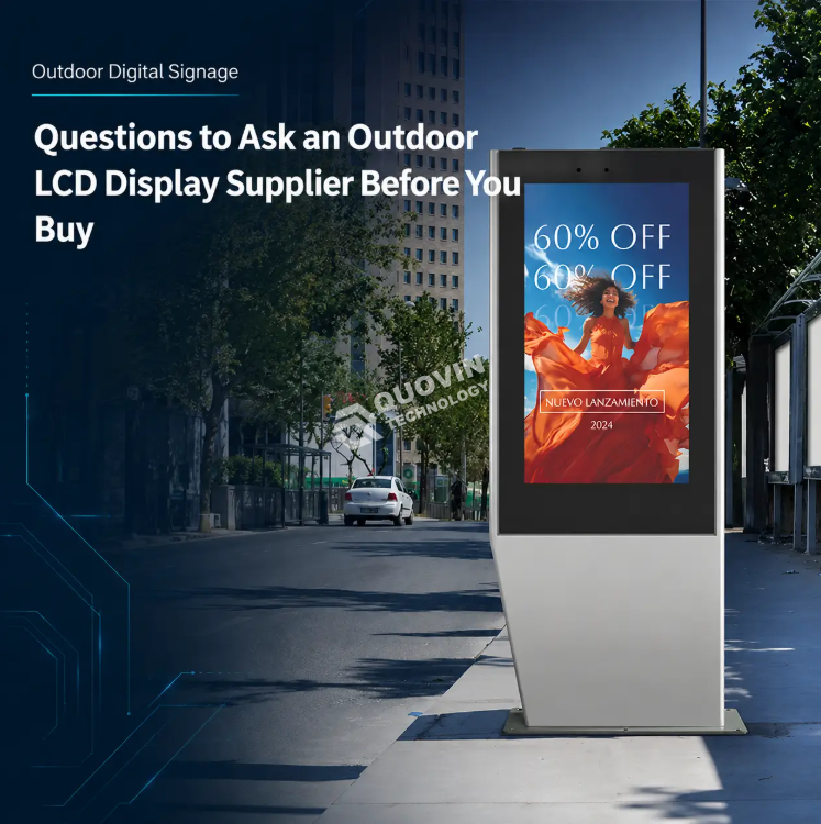 Questions to Ask an Outdoor LCD Display Supplier Before You Buy