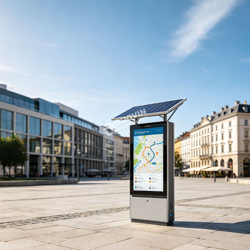 Solar-Powered Outdoor Digital Signage: The Ultimate Off-Grid Display Solution for Public Spaces