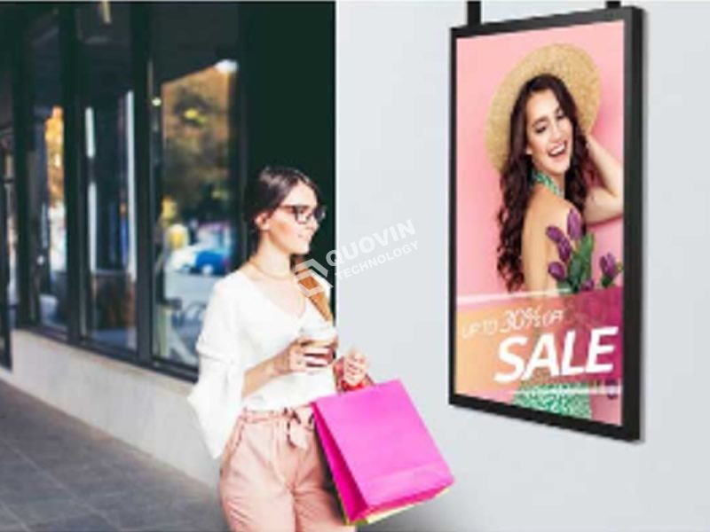 Market windows display