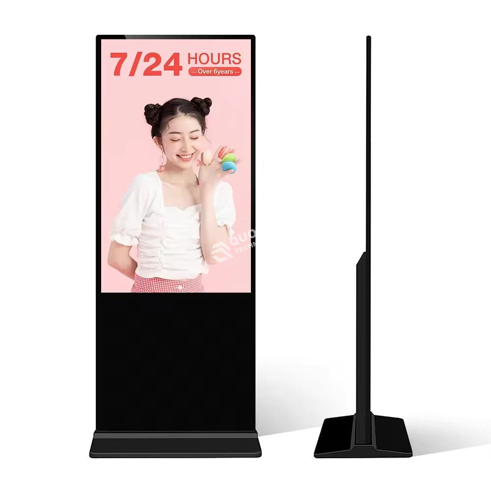 Indoor Floor Standing Digital Signage | QUOVIN Free-Standing Digital Totem