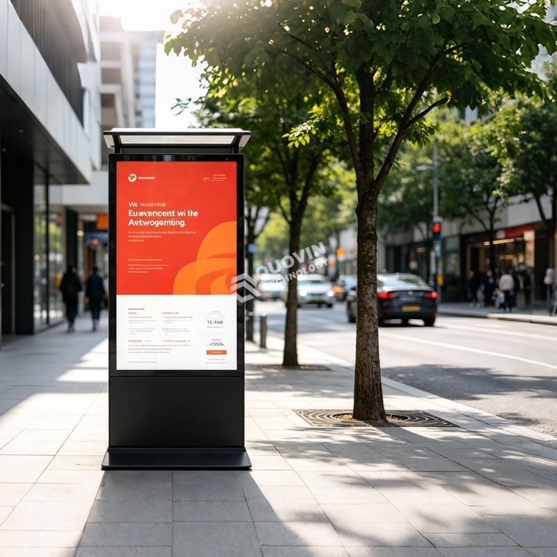 Street-Side Commercial Display Screens